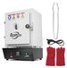 StarTech Moffeloven voor sieraden – Giet- en afbakoven – 220 V – 1750 W – Max. 1150 °C – Weerstandsdraad – Kijkvenster – Brandkamer 15 × 15 × 20 cm