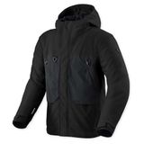 Revit Entropy H2O waterdichte motorfiets textieljas, schwarz, 2XL
