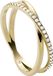 All Fossil Vintage Dames Ring Staal Goud One-size