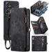 Caseme Étui Portefeuille Samsung Galaxy S24 Multifonctionnel 2-en-1 Caseme 008 - Noir