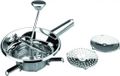 Lacor Passe Vite - Passeerzeef - 3 Schijven - Ø 18cm - Rvs
