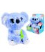 Joy Toy Fuzzy Friends Interactieve Koala pluche dier in geschenkverpakking, 22,7 x 13,5 x 25,4 cm