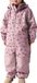 NAME IT NMFALFA08 SOFTSHELL SUIT AOP 1FO NOOS Veste de ski pour filles à fleurs Woodrose Taille 116