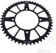 MOTO JT Couronne Alu 48 Dents PAS 520 Noir