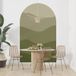 Arche Stickers - Design - 70 x 115 cm - Adhésif + Protection Mate