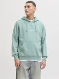 JACK&JONES JJESOHO SWEAT HOOD NOOS Heren Sweater Mineral Blue XS