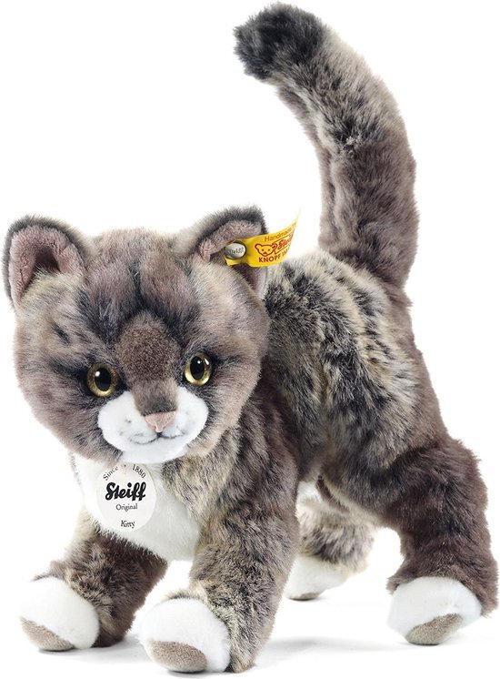 Steiff Kitty Kat 25 cm grijs/beige