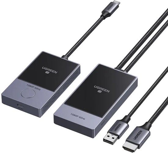 Ugreen Draadloze HDMI-zender 1080P voor TV 30M Bereik Zonder