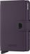 Secrid Miniwallet Matte Cuir Artificiel Porte-cartes Violet