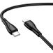 Borofone Câble de données et de charge USB-C - Lightning BX121 Energy, 27W, 1m, Noir