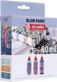 Art Creation Blob set peinture menthe