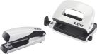 Leitz NeXXt Metalen Mini Nietmachine En Perforator Set - Wit
