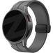 Bandz Bracelet silicone avec D-Buckle Samsung Galaxy Watch 7 - 40mm (gris foncé)