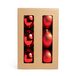Mercury SRL 77885 Boule de Noël Plastique Rouge 6 pièce(s)