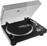 Omnitronic BD-1320 - Belt-Drive DJ Turntable - Black