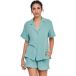 Selmark T-shirt à manches courtes et short pour femmes P119