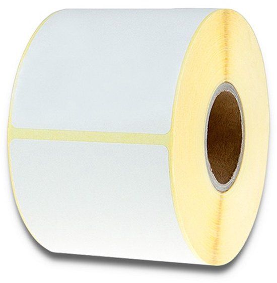 Qoltec - Thermotransferetiketten - 70 x 120 mm - 500 etiketten - Wit