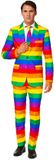 Suitmeister Rainbow - Heren Pak - Carnavalskleding - Pride - Kostuum - Gekleurd - Maat XL
