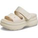 Crocs Soho sandalen met twee bandjes voor dames | 6,1 cm plateau | LiteRide Sink-In voetbed | Verstelbare bovenband, 7