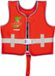 myswimbuddy Zwemvest kind – Drijfvest met kruisband Maat M: 19-30 kg/ca. 3-6 jaar oranje/rood