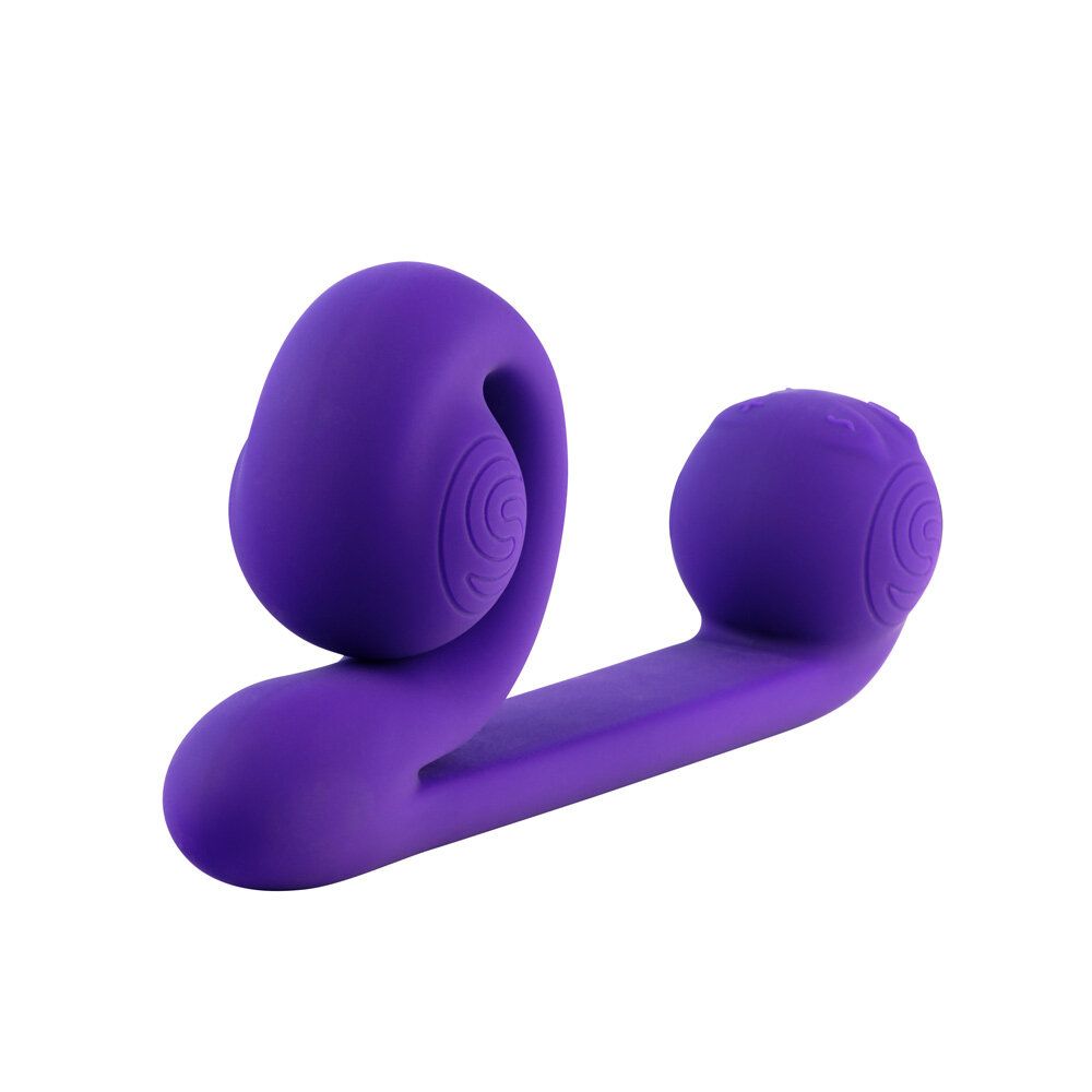 Snail Vibe Purple Anal Vibrator - Silicon - Ambidextrous