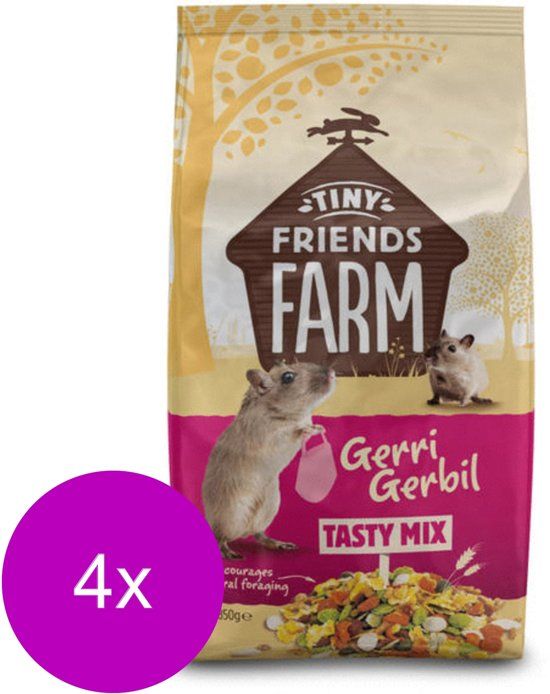 Supreme Gerri Gerbil - Gerbilvoer - 4 x 850 g