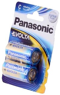 Panasonic Evolta C Alkaline Batterijen - LR14 - 2 stuks