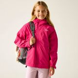 Regatta Kinder Calderdale III Waterdichte Jas met Capuchon Roze