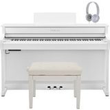 Yamaha Clavinova CLP 835 Digital Piano Package Satin White