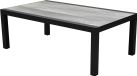 AVH-Collectie Vegas table de salon de jardin en aluminium anthracite