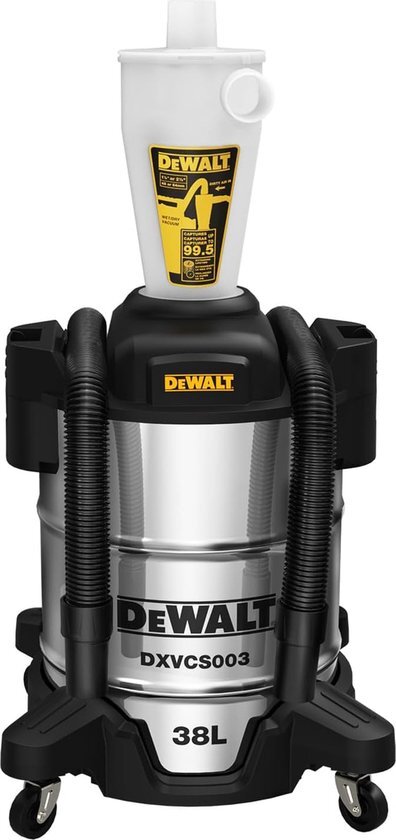 DeWALT DXVCS003 Voorafscheider RVS 34L