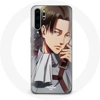 Maniacase Hoesje voor Huawei P30 Pro Aanval van de Titanen Levi Ackerman Manga