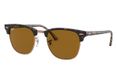 Ray-Ban CLUBMASTER CLASSIC zonnebril Vierkant Schildpad Bruin