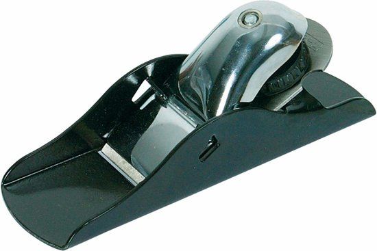 Silverline Blokschaaf - Houtschaaf - Carbonstaal - 45 x 165 mm - Incl. 41 x 1 mm Blad