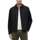 TOMMY HILFIGER Tussenjas 'Intechno Snap Button Chore' zwart
