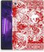 B2Ctelecom Tablet BackCover Lenovo Tab M10 Plus Angel Skull Rood