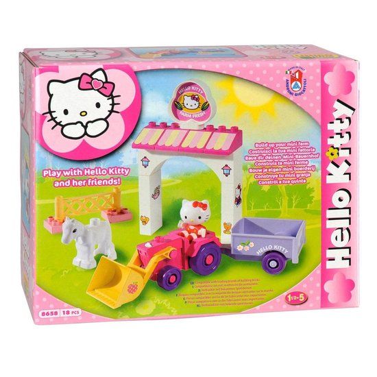 Androni Unico Plus Hello Kitty Tractor - 18 Pcs.