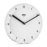 Braun BC06W Kwartsklok Rond Wit