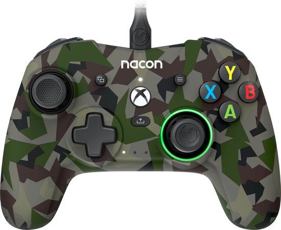 Nacon Revolution X Wired Controller - Xbox Series X|S - Forest Camo