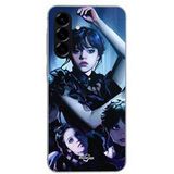 Maniacase Hoesje Voor Samsung Galaxy A36 woensdag Mercredi Addams Maniacase