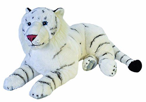 Wild Republic Knuffel Cuddle kins Jumbo White Tiger
