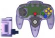 Teknogame Nintendo 64 Wireless 2.4 GHz Controller Atomic Purple (Teknogame)