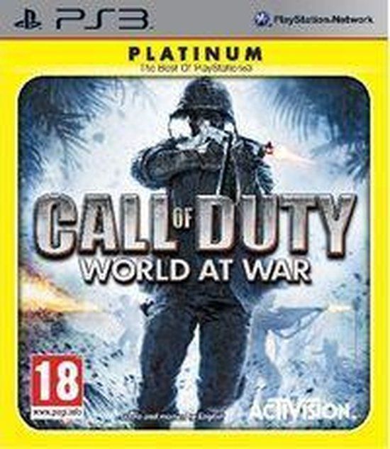 Activision Blizzard Entertainment Call of Duty World at War - PS3