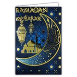 AFIE 68-9002 Ramadan Mubarak kaart goud glanzend