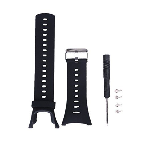 Meiruo Vervangende Band voor Suunto Ambit 1/2/2S/2R/2 Sapphore/3 Peak - Zwart