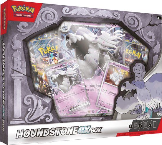 Pokémon TCG: Houndstone ex Box - Trading Cards - 2024 Release