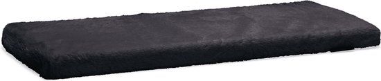 Beeztees Moza - Vensterbank Mat - Pluche - Antraciet - 65x27x3 cm