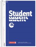 Brunnen 1067941 Gelinieerd notitieblok/Student A4 70 g/m² 80 pagina's)