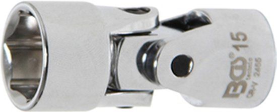 BGS 2455 - universeel Kniestuk 3/8", dop 15 mm