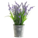 ITEM international Items Kunstplant - Lavendel - in sierpot - H28 x D18 cm -